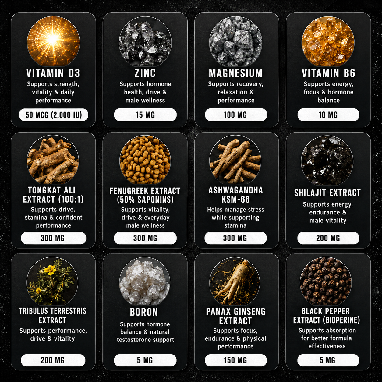 Mens Natural Testosterone Booster